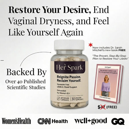 Her Spark™ - Naturally Restores Libido & Moisture + FREE eBook by Dr. Sarah Mitchell
