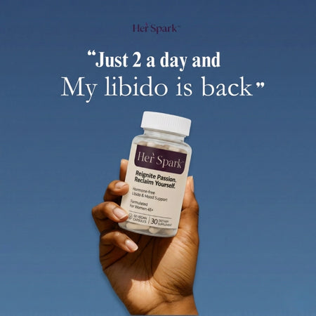 Her Spark™ Menopausal Libido Formula + FREE eBook by Dr. Sarah Mitchell