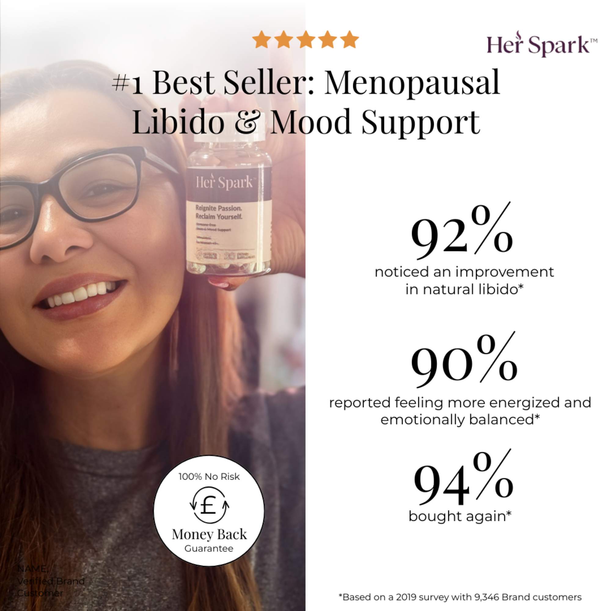 Her Spark™ Menopausal Libido Formula + FREE eBook by Dr. Sarah Mitchell